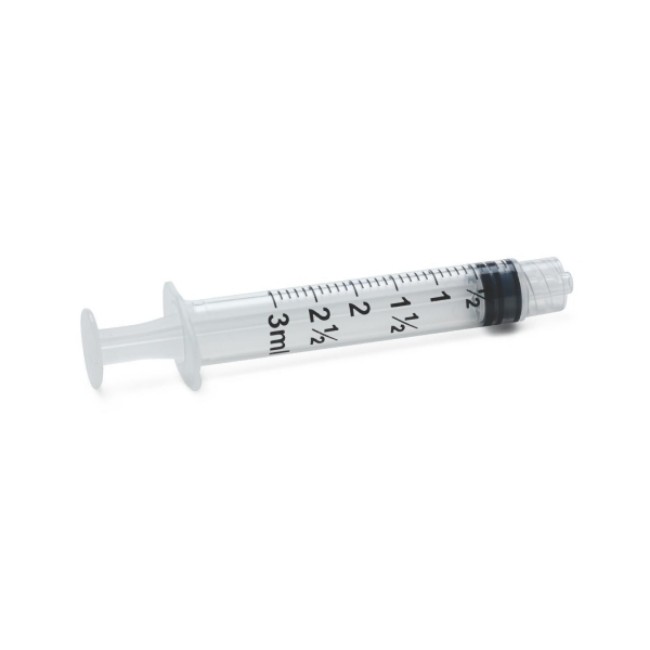 Syringe   Luer Lock   Sterile   3Ml